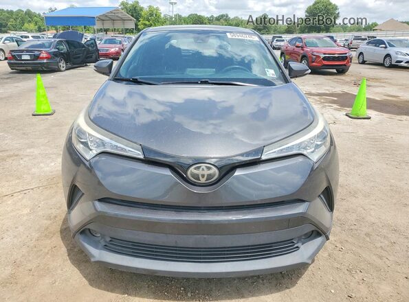 NMTKHMBX7JR016888 2018 TOYOTA C-HR Gray Вид ззаду