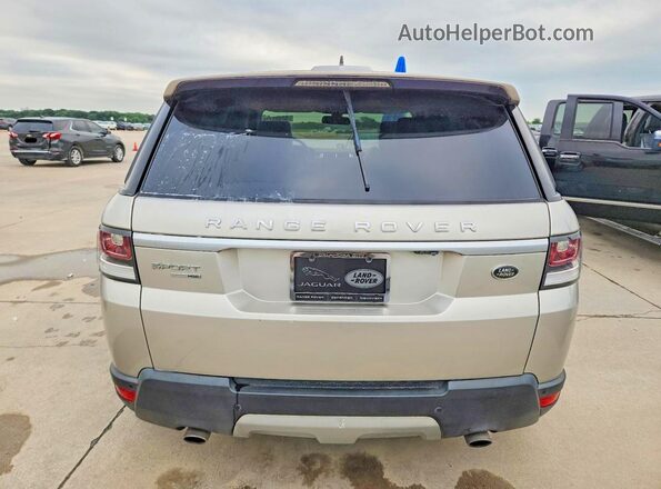 SALWR2PF2GA585585 2016 LAND ROVER RANGE Желто-коричневый Вид салона спереди