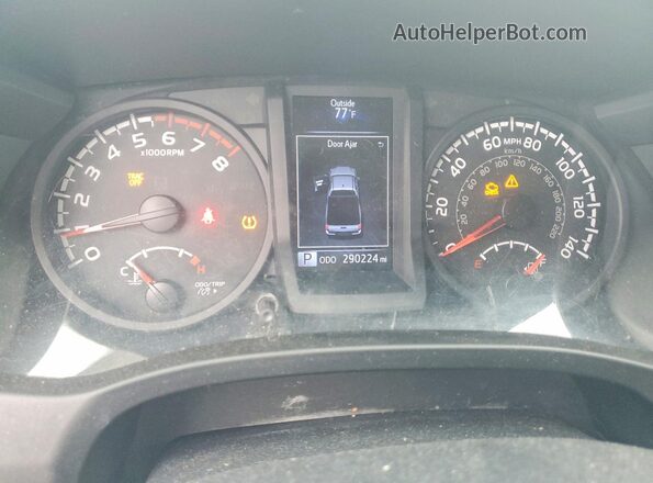 5TFRX5GN2KX140143 2019 TOYOTA TACOMA White Widok tylnych siedzeń
