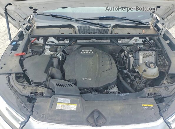 WA1ANAFY7K2122963 2019 AUDI Q5 White VIN կոդի պիտակի տեսք