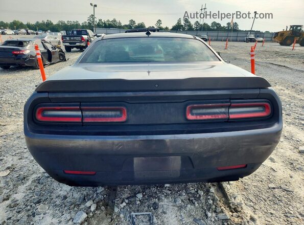 2C3CDZBT4GH245925 2016 DODGE CHALLENGER Black Вид салону спереду