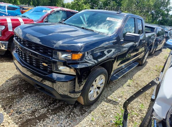 1GCRYBEK2LZ202389 2020 CHEVROLET SILVERADO Black Tył lewy