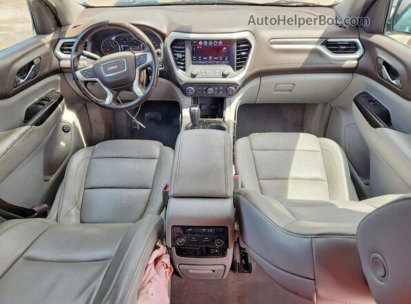 1GKKNMLSXHZ220109 2017 GMC ACADIA Silver Instrument cluster view