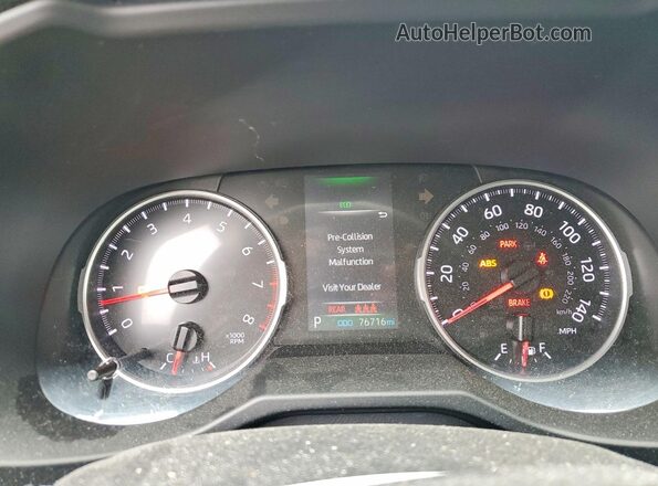 2T3F1RFV1LW116113 2020 TOYOTA RAV4 Black უკანა სავარძლების ხედი