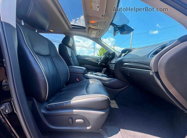 5N1DL0MM4KC501265 2019 INFINITI QX60 Black წინა ხედი