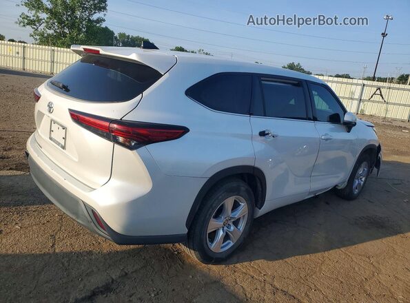 5TDCZRAH6NS123611 2022 TOYOTA HIGHLANDER White Առջևի աջ