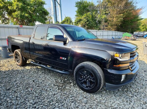 1GCVKREC2GZ405824 2016 CHEVROLET SILVERADO Black Widok z przodu
