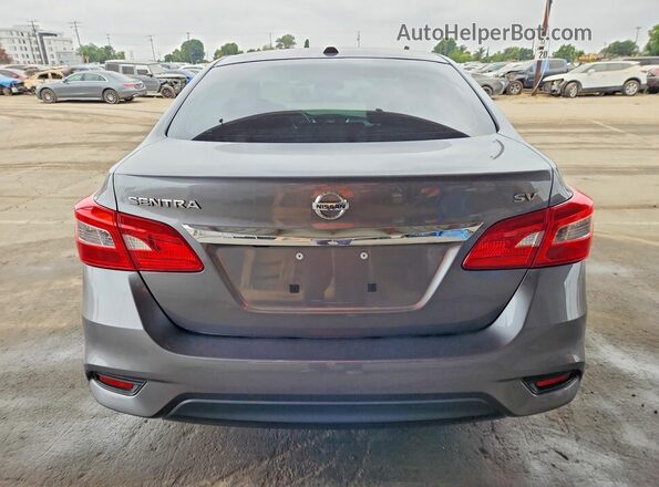3N1AB7APXGY217139 2016 NISSAN SENTRA Gray Widok wnętrza z przodu