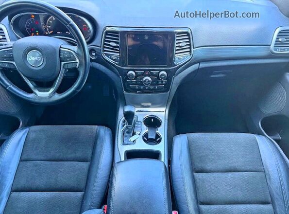 1C4RJEAGXMC657311 2021 JEEP GRAND Black Вид щитка приладів