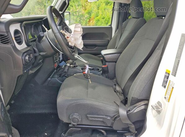 1C4RJXN69RW201934 2024 JEEP WRANGLER White წინა პანელის ხედი