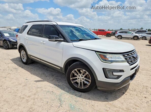 1FM5K7DH6HGB30341 2017 FORD EXPLORER White Vista frontal