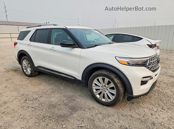 1FM5K8FW1PNA06778 2023 FORD EXPLORER White Вид спереду