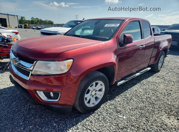 1GCHSCE39G1303090 2016 CHEVROLET COLORADO Бордовый Задняя левая четверть