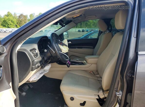 1C4RDJAGXMC520255 2021 DODGE DURANGO Gray Առջևի վահանակի տեսք