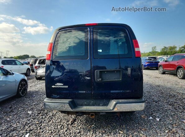 1GCZGGFG3J1178674 2018 CHEVROLET EXPRESS Blue Front interior view