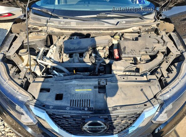 JN1BJ1AV4MW561894 2021 NISSAN ROGUE Black VIN sticker view