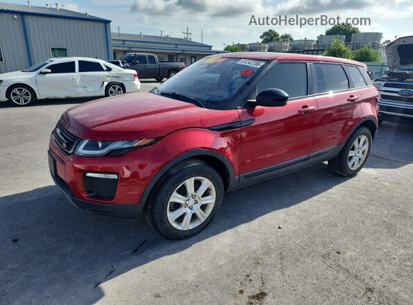 SALVP2BG7HH231197 2017 LAND ROVER RANGE Red Задня ліва чверть