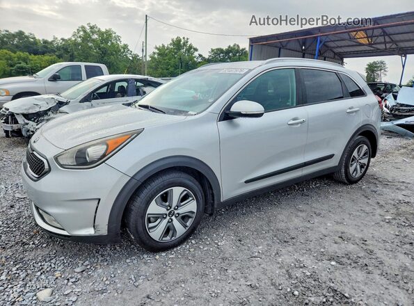 KNDCC3LC7H5036083 2017 KIA NIRO Серебряный Задняя левая четверть