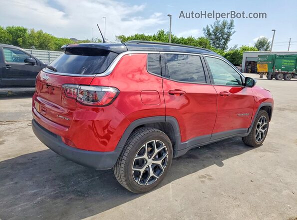 3C4NJDCN7RT138510 2024 JEEP COMPASS Red Delantero derecho