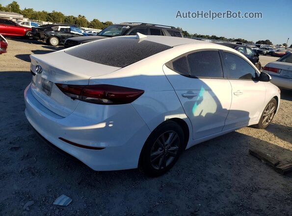 5NPD84LF9JH241335 2018 HYUNDAI ELANTRA White Front right