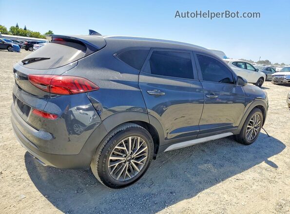KM8J33AL6LU176064 2020 HYUNDAI TUCSON Синий Передняя правая четверть