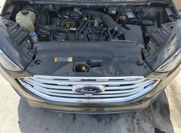 2FMPK4K96LBA60150 2020 FORD EDGE Gray VIN კოდის სტიკერის ხედი