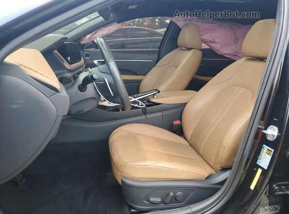 KMHL34J24NA179507 2022 HYUNDAI SONATA Черный Вид панели приборов