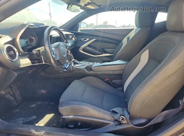 1G1FB1RS2K0105469 2019 CHEVROLET CAMARO Черный Вид панели приборов