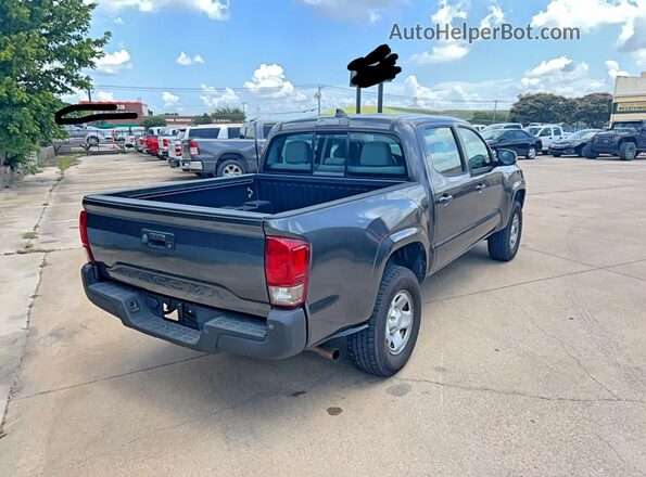 5TFAX5GN7JX104508 2018 TOYOTA TACOMA Gray Front view