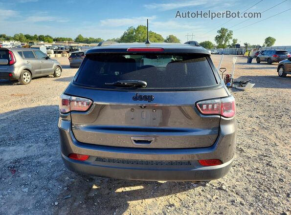 3C4NJCBB8LT129422 2020 JEEP COMPASS Gray Front interior view