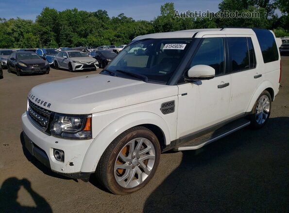 SALAG2V64GA832978 2016 LAND ROVER LR4 Белый Задняя левая четверть
