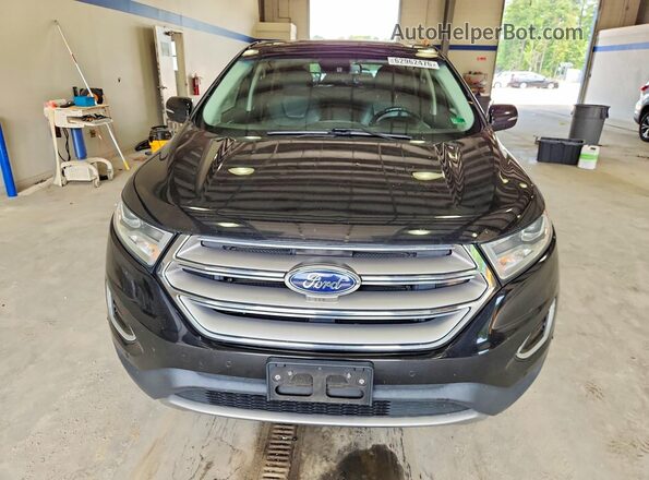 2FMPK4K93HBC52388 2017 FORD EDGE Black Vista trasera