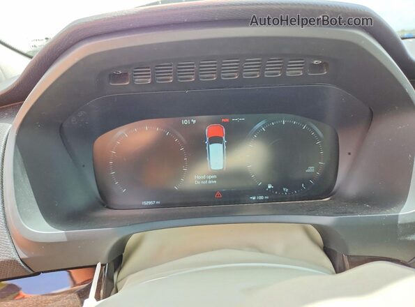 YV4A22PK0G1038685 2016 VOLVO XC90 Gold Вид задніх сидінь