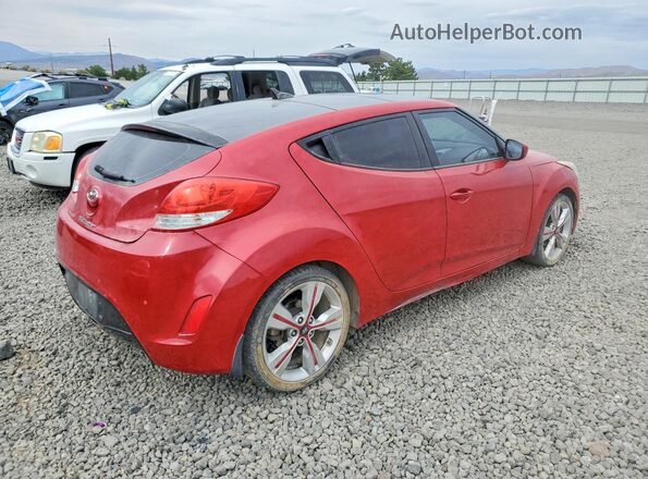 KMHTC6AD5GU295717 2016 HYUNDAI VELOSTER Red უკანა მარჯვენა