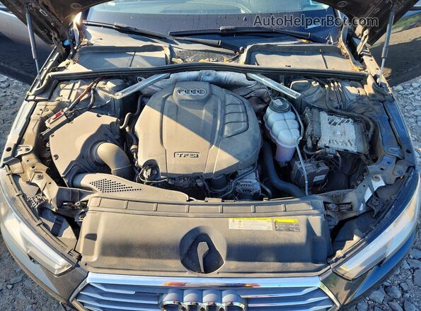 WAUANAF43HN005887 2017 AUDI A4 Серый Вид подкапотного пространства