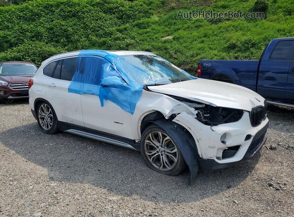 WBXHU7C37H5H37190 2017 BMW X1 White Vista frontal