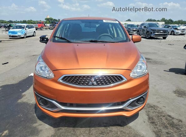 ML32A3HJ3JH014615 2018 MITSUBISHI MIRAGE Orange Widok z tyłu