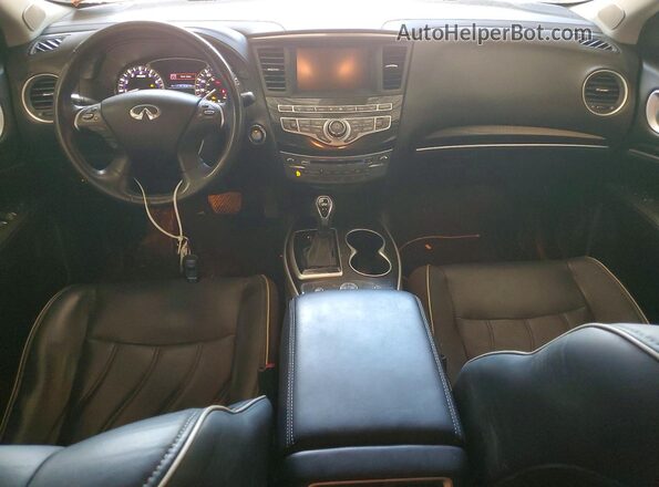 5N1DL0MMXKC528843 2019 INFINITI QX60 Black Vista del salpicadero