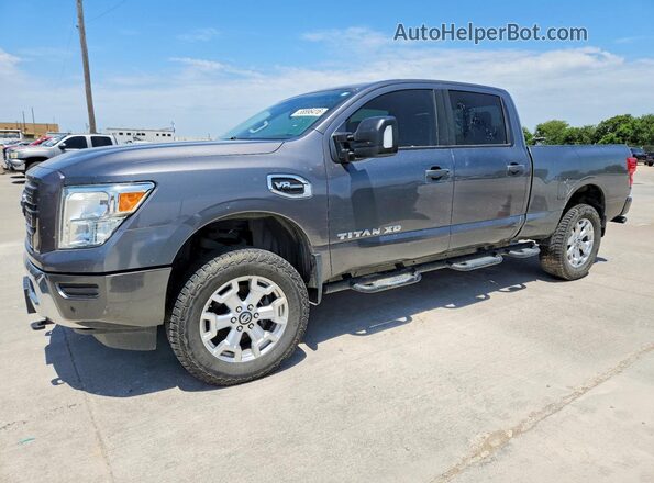 1N6AA1FB6NN100112 2022 NISSAN TITAN Gray Հետևի ձախ