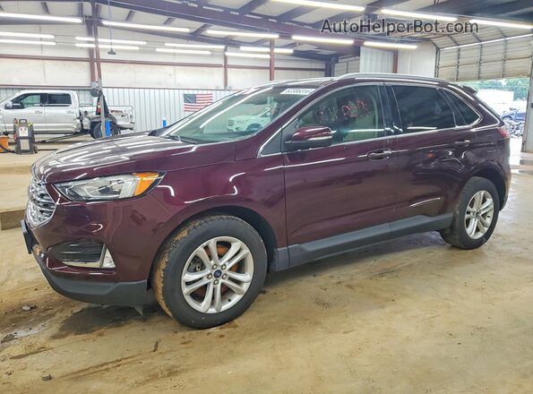 2FMPK4J96LBA89794 2020 FORD EDGE Burgundy უკანა მარცხენა