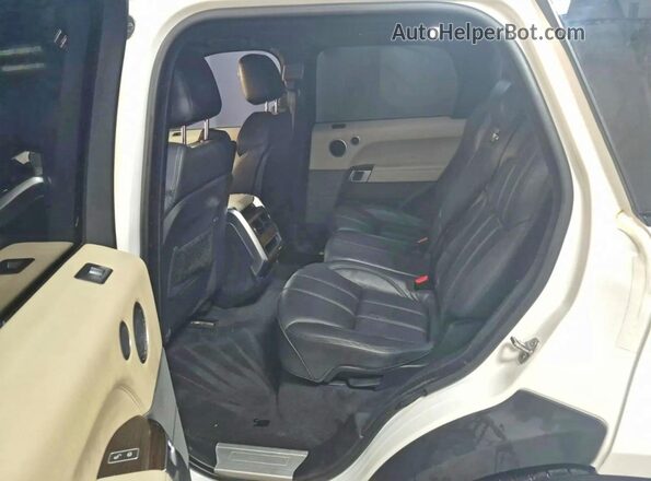 SALWR2FK0HA162357 2017 LAND ROVER RANGE ROVER White Widok z tyłu