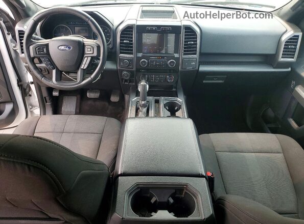 1FTEW1EG4HFB95299 2017 FORD F150 White Widok zestawu wskaźników
