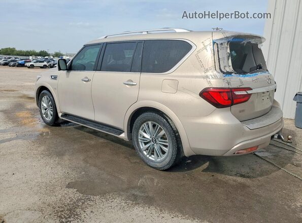JN8AZ2NF0K9683792 2019 INFINITI QX80 Beige Հետևի ձախ