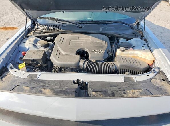 2C3CDZJG5NH206973 2022 DODGE CHALLENGER Gray ძრავის განყოფილების ხედი
