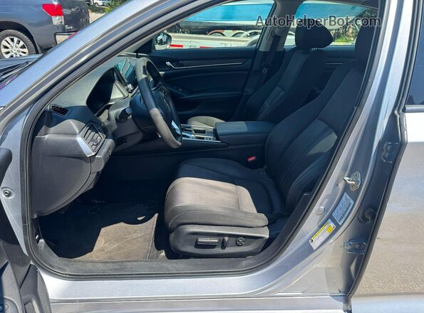 1HGCV1F44KA033841 2019 HONDA ACCORD Silver Вид наклейки з VIN-кодом