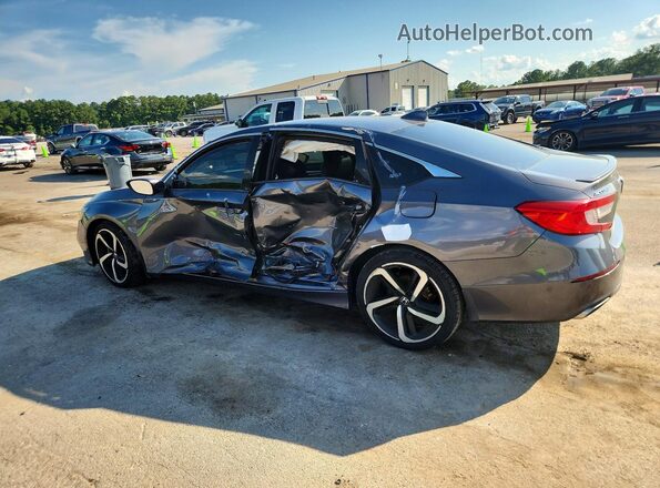 1HGCV1F35LA010156 2020 HONDA ACCORD Gray Trasero derecho
