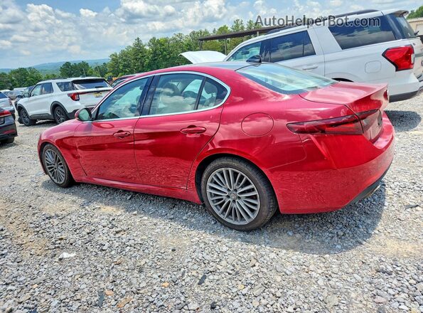 ZARFAECN8H7549319 2017 ALFA ROMEO GIULIA Red Հետևի աջ