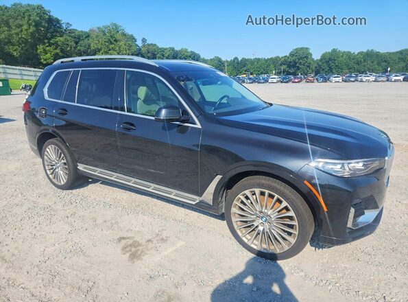 5UXCW2C5XKLB44253 2019 BMW X7 Black წინა ხედი