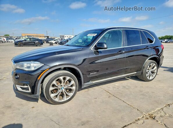 5UXKR0C5XG0P26429 2016 BMW X5 Черный Задняя левая четверть
