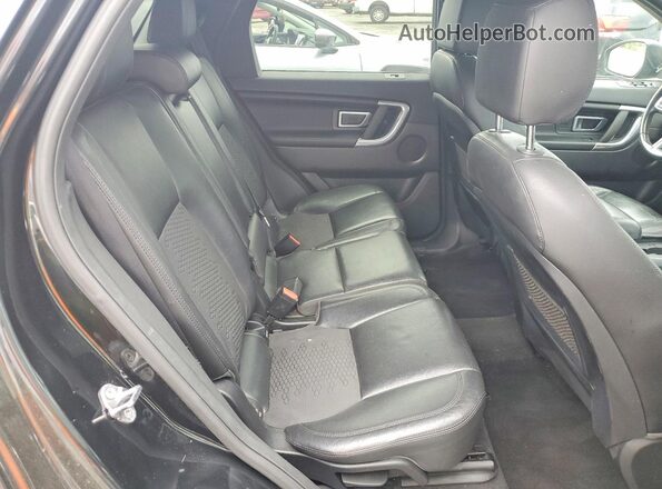 SALCP2BG2GH553929 2016 LAND ROVER DISCOVERY Black Widok komory silnika